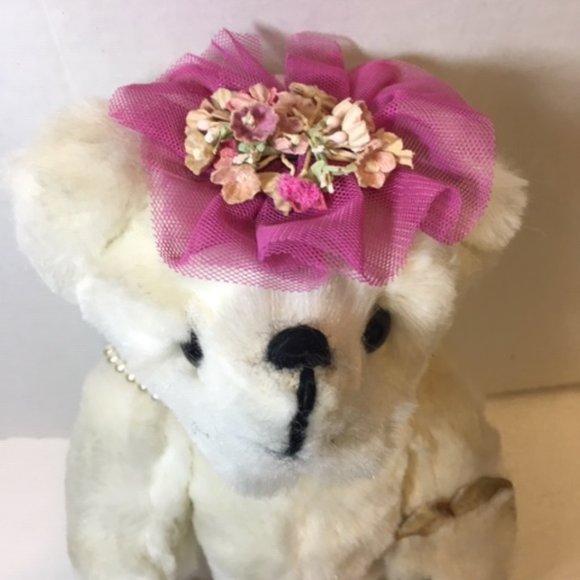 Vintage 1985 KENT Collectibles JOINTED TEDDY BEAR Couple 11" - Picture 14 of 16